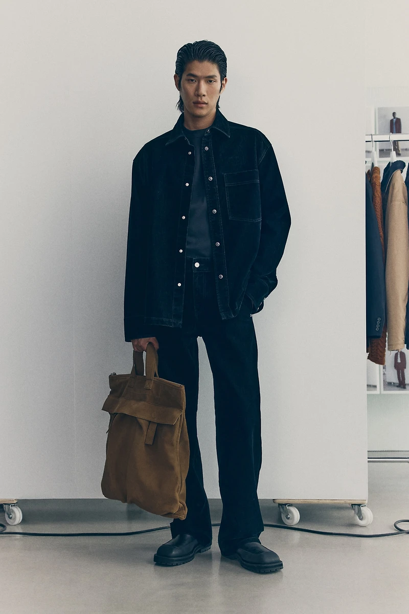 Brushed Twill Overshirt