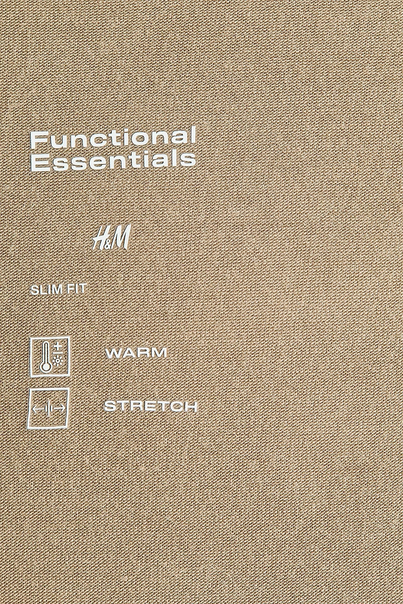 Warming Slim-Fit Long-Sleeved Top