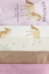 5-Pack Cotton T-Shirts