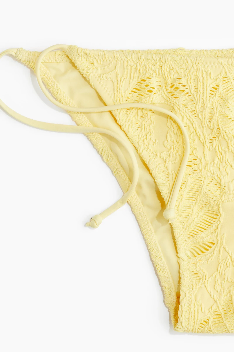 Tie tanga bikini bottoms