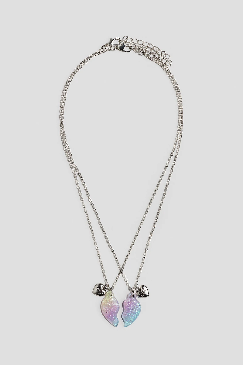 2-pack Friendship Necklaces