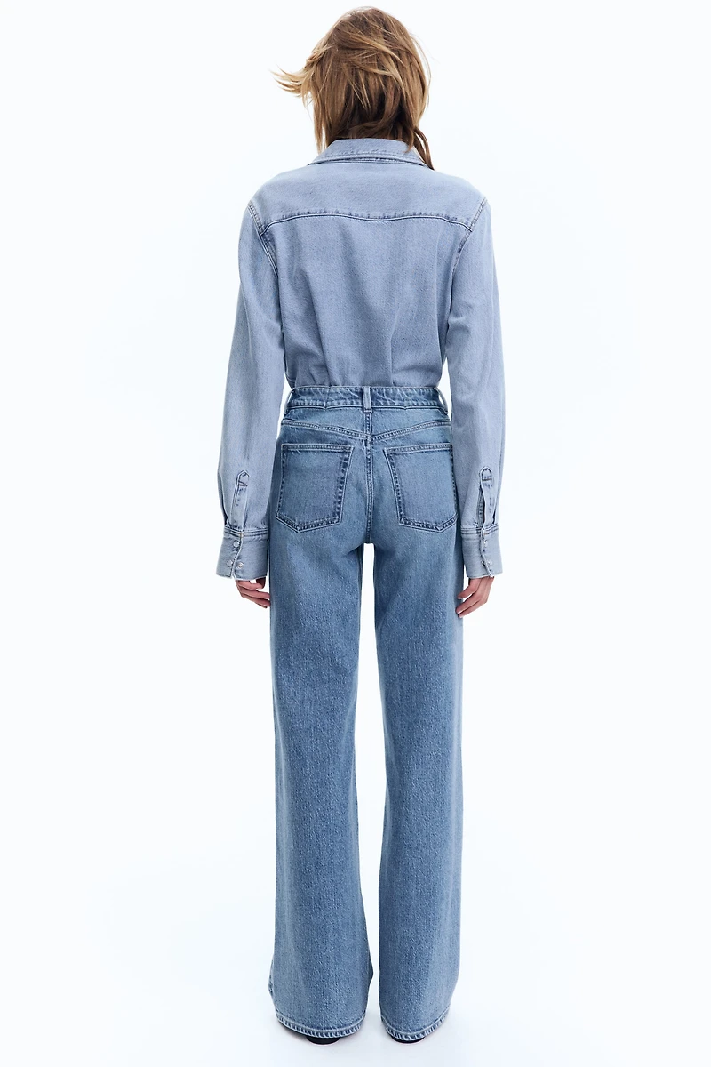 Harper High Rise Wide Leg Jeans