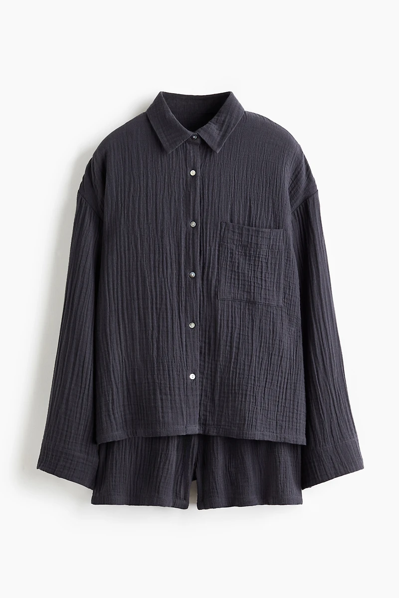 Pajama Shirt and Shorts