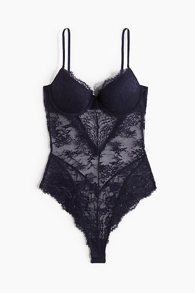 Lace Push-up Bodysuit