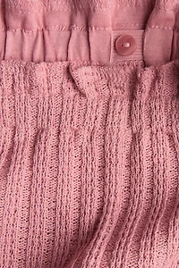 2-Piece Pointelle-Knit Set