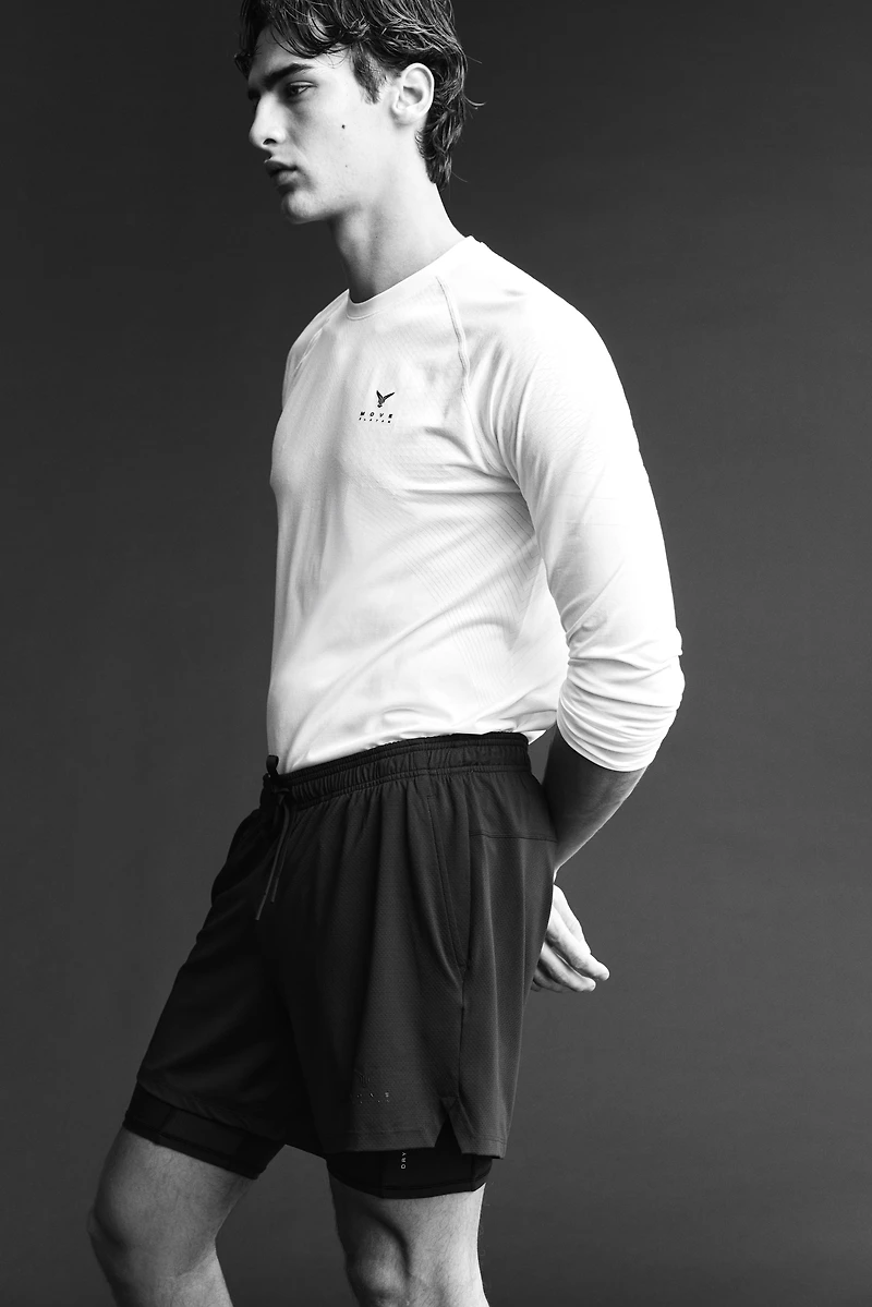 Double-Layered Sports Shorts with DryMove™