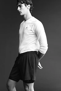 Double-Layered Sports Shorts with DryMove™