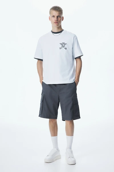 Relaxed-Fit Cargo Shorts