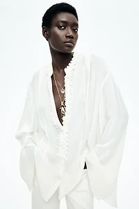 Crêpe Blouse