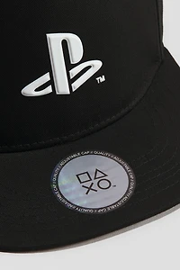 Cap with Printed Motif
