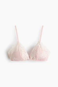 Padded Soft-Cup Lace Bra