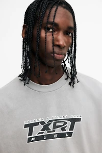 T-shirt délavé ample