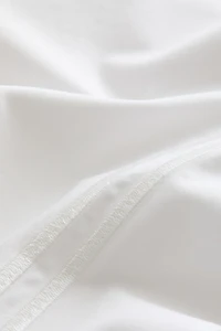 Taie d'oreiller en percale de coton