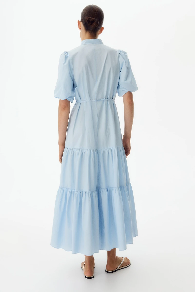 MAMA Tiered Cotton Dress