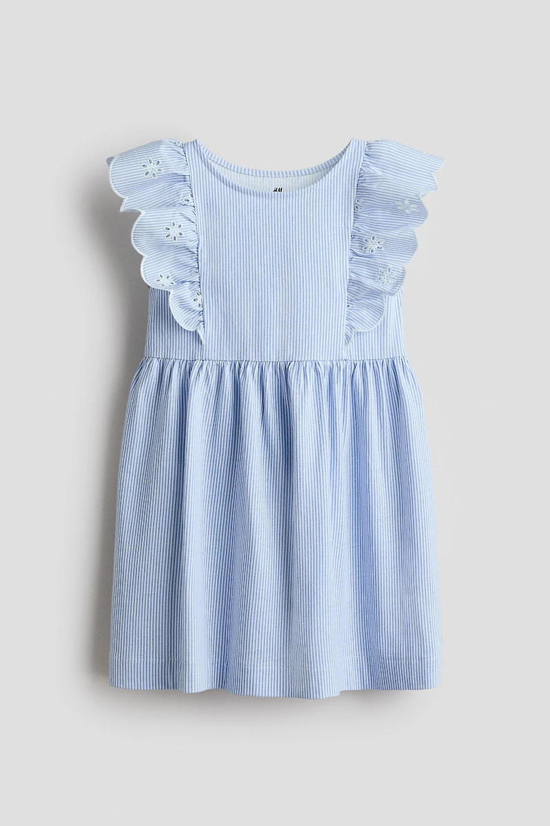 Robe à volants en coton