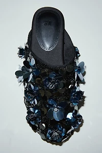 Chaussons à sequins