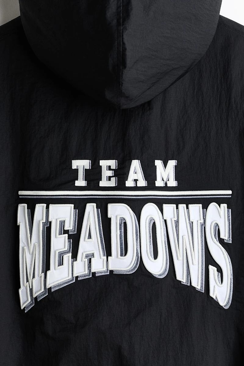 Veste coupe-vent matelassée en nylon