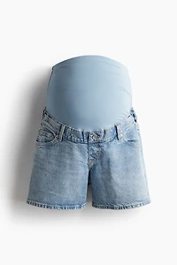 MAMA Denim Shorts