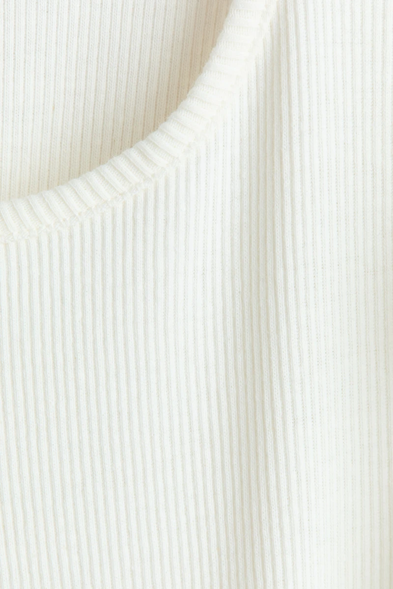 2-Pack Flounce-Trimmed Cotton Tops