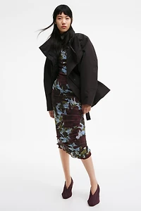 Asymmetric Mesh Dress