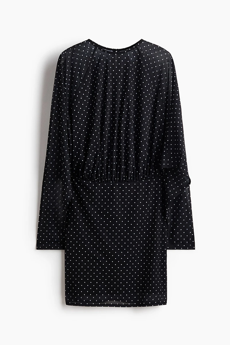 Printed Mini Dress
