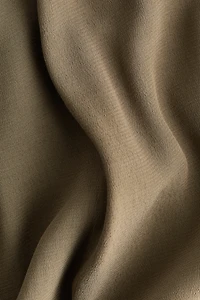 MAMA Tie-Belt Viscose Dress