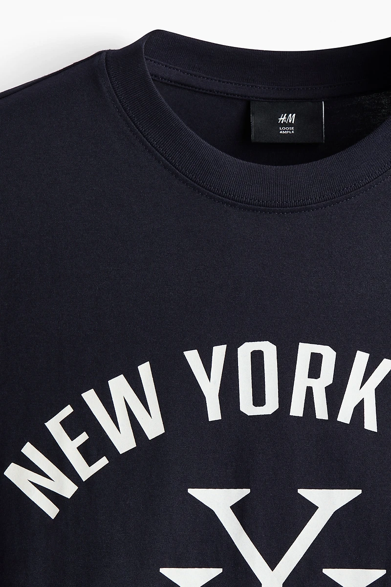 Loose-Fit Printed T-Shirt