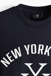 Loose-Fit Printed T-Shirt