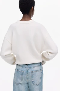 Wide High Waist Ankle Jeans