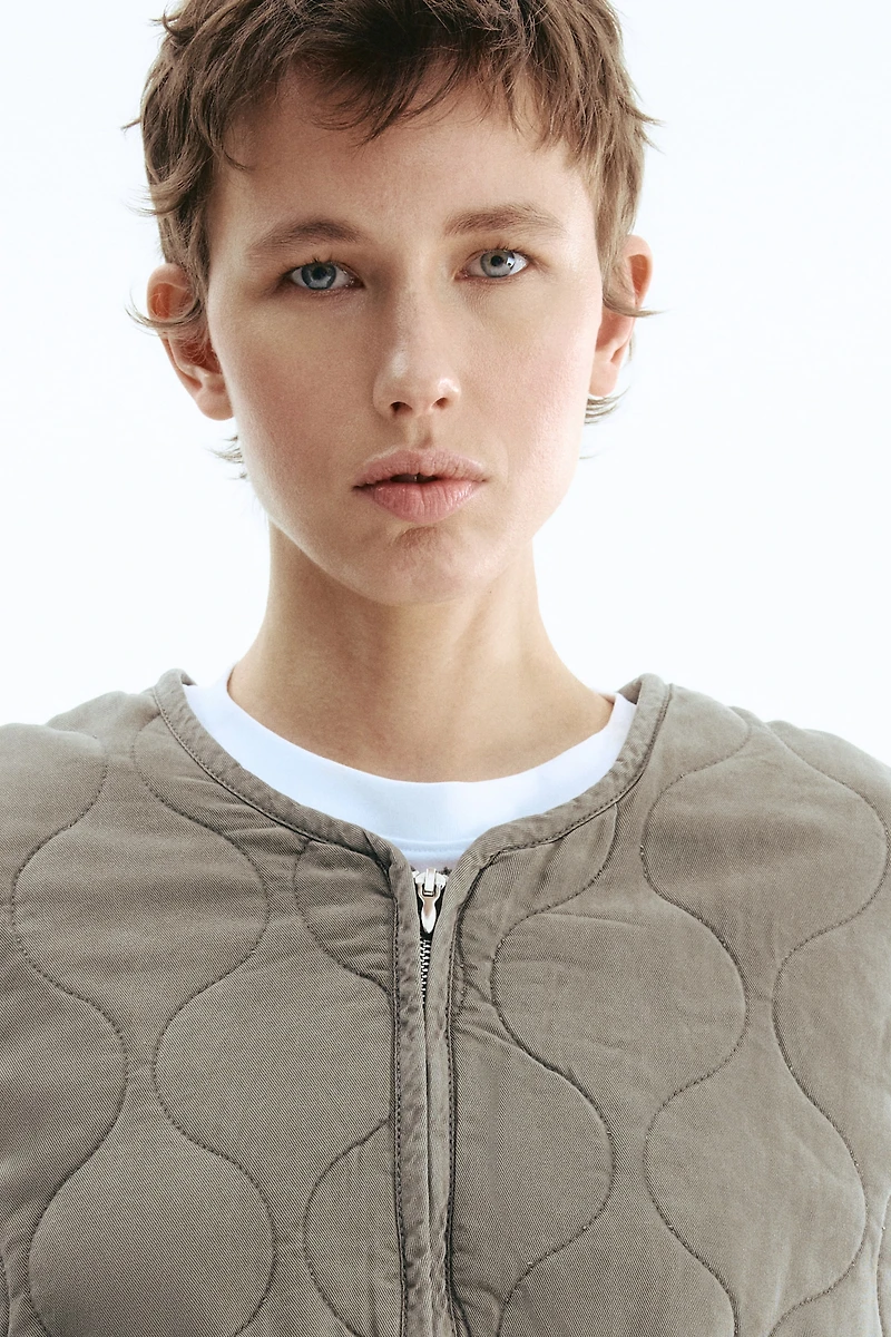 Quilted Twill Jacket