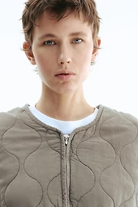 Quilted Twill Jacket