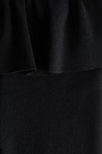 Ruffle-Trimmed Pants