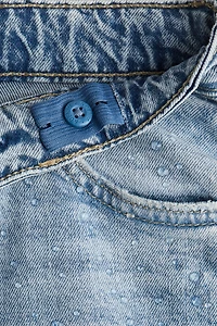 Wide-Leg Low Jeans