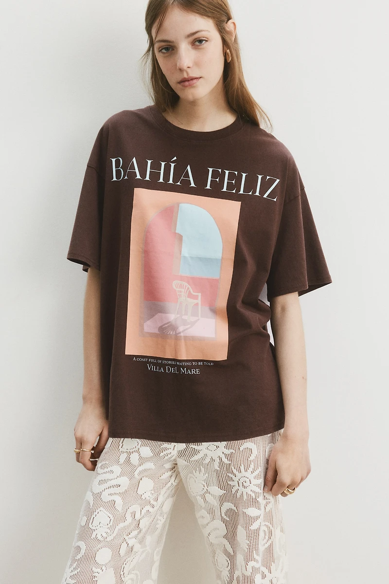 Oversized Printed T-Shirt