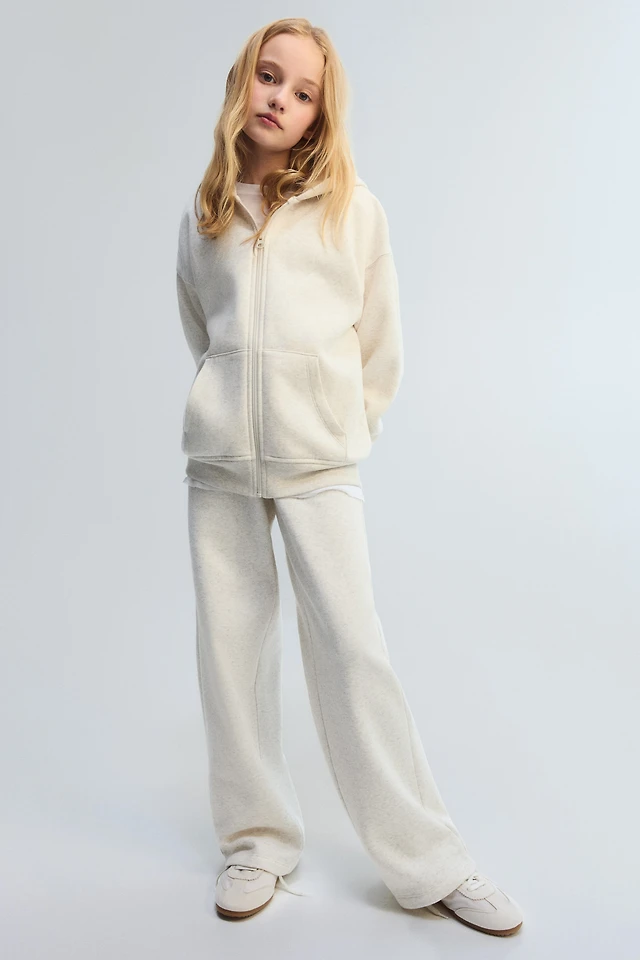Brushed-Inside Cotton Joggers