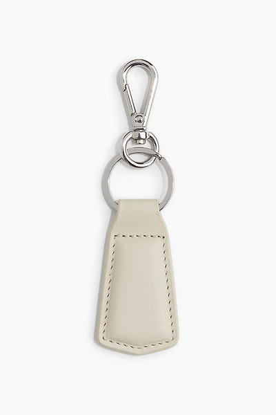 Key Ring with Leather Strap