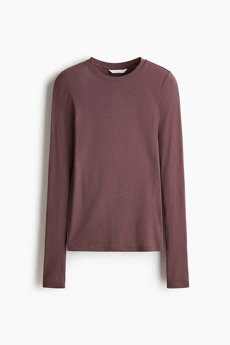 Pima Cotton Jersey Top