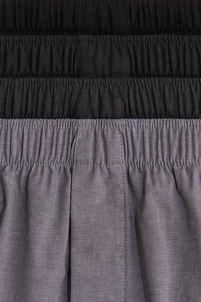 Lot de 4 caleçons tissés