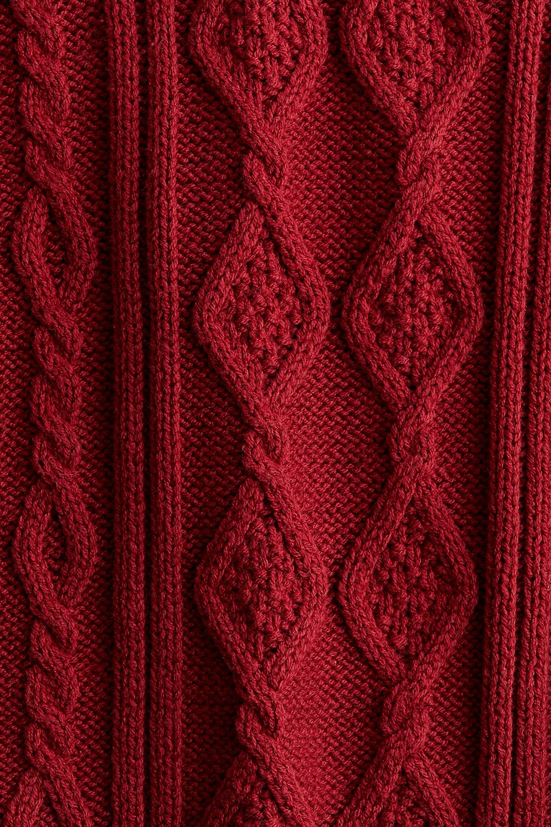 Cable-Knit Sweater