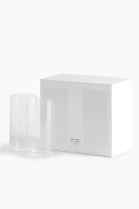 Lot de 2 grands verres