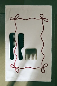 Embroidered Guest Towel