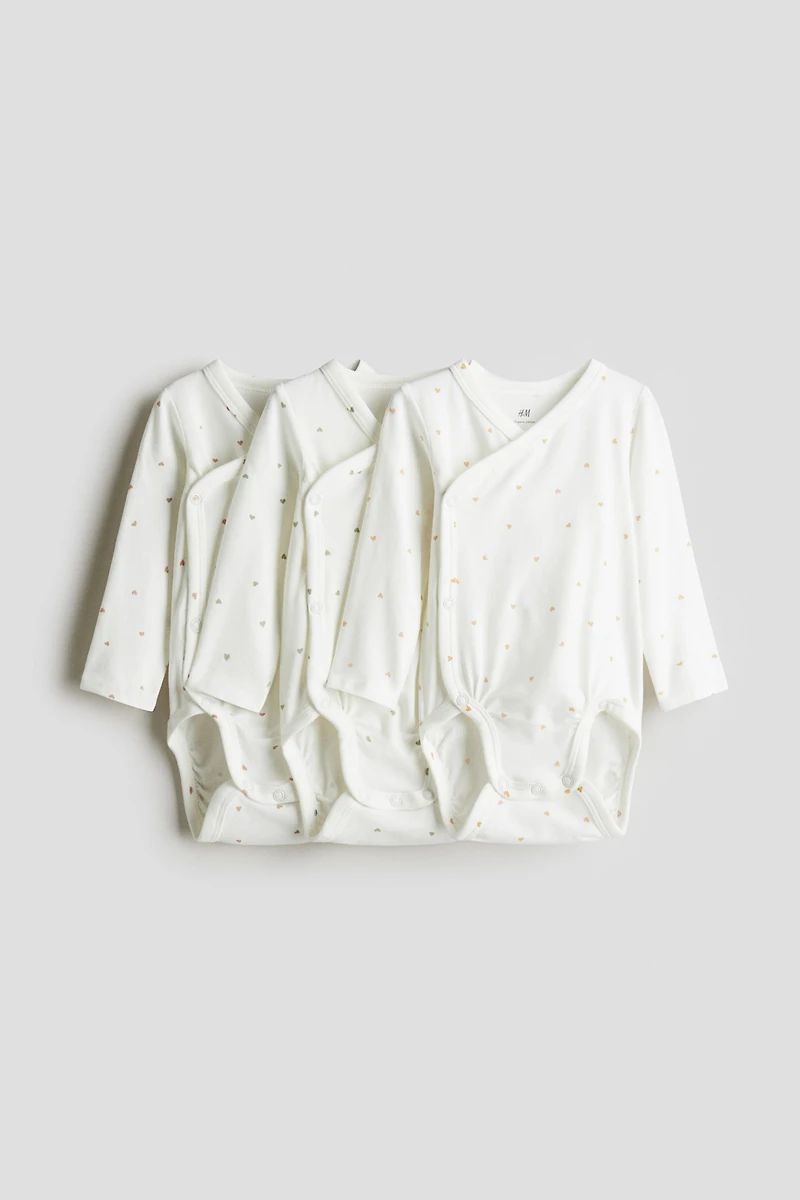 Lot de 3 cache-couches croisés