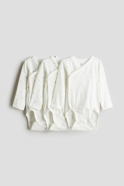 3-pack Wrapover Bodysuits