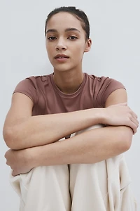 Fitted Microfiber T-shirt