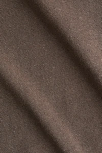 Washed-Look Cotton Top