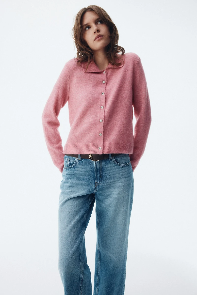 Cardigan with Collar