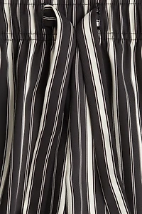Drawstring Twill Pants