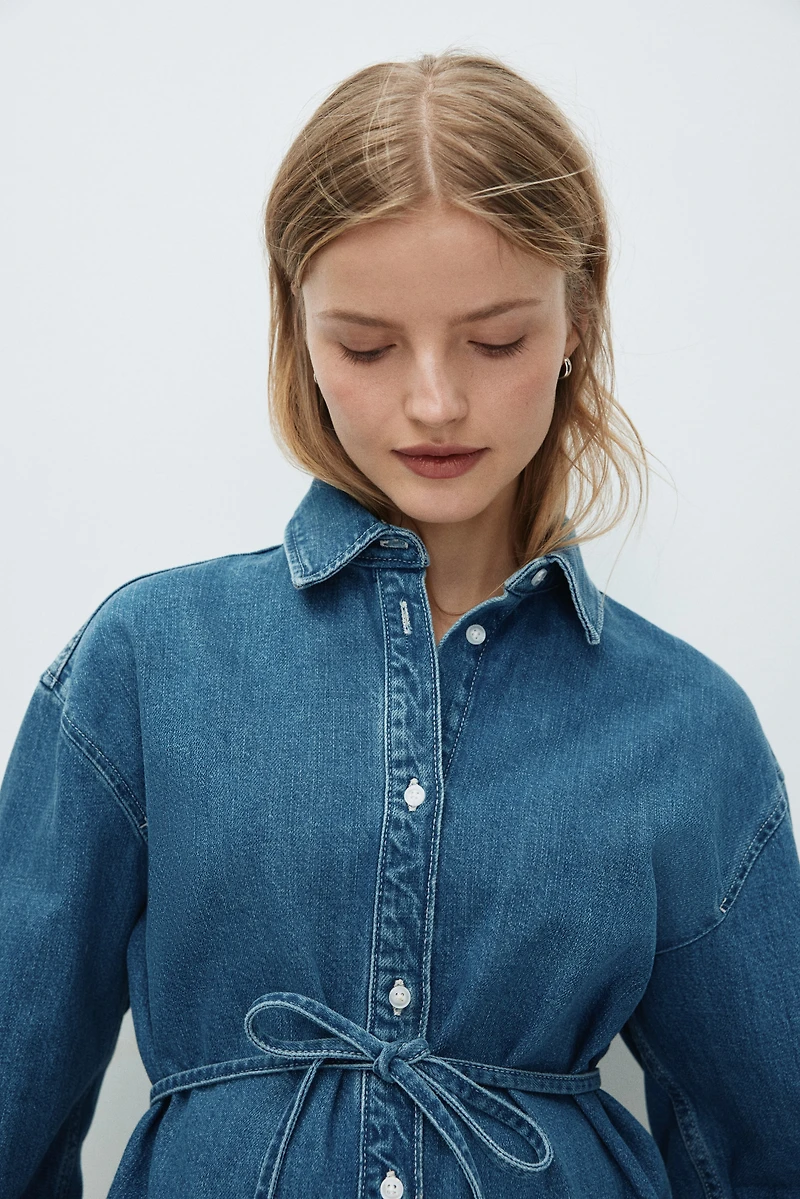 Chemise MAMA en denim