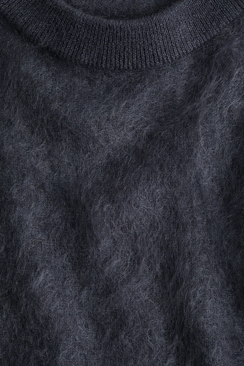 Haut en cachemire brossé