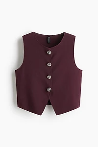 Gilet sans manches en jersey